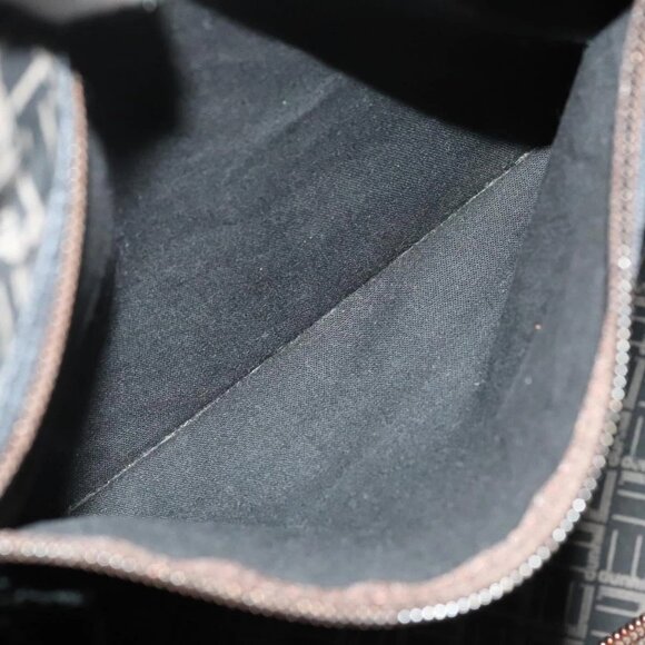 Dunhill Boston Bag PVC Brown Auth am8180 - Picture 13 of 16